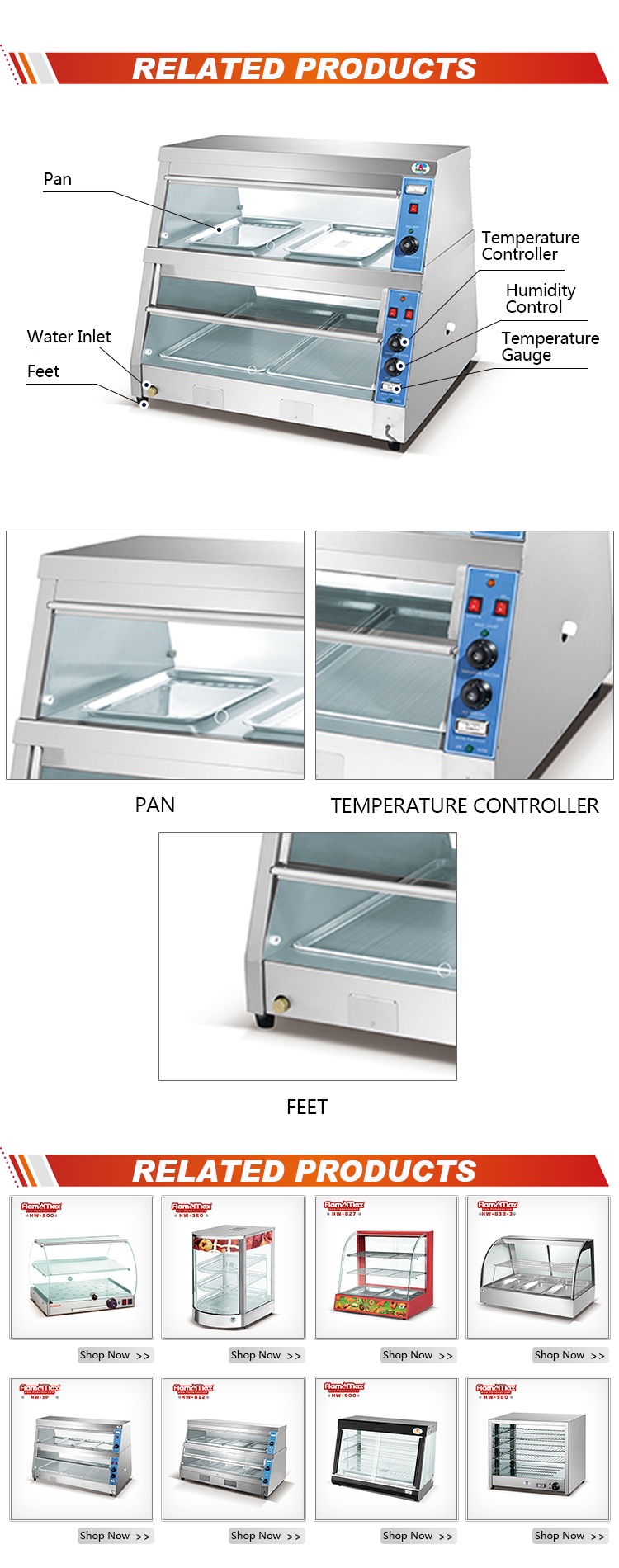 HW-2P - Foshan Nanhai Flamemax Attrezzature per la ristorazione Fornitore 1