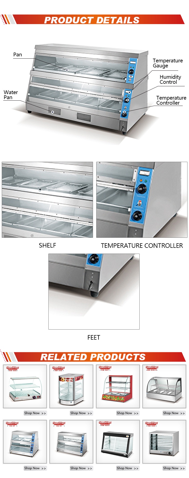 HW-812 - Foshan Nanhai Flamemax Производитель оборудования для общественного питания 1
