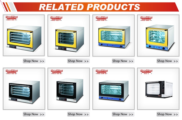Horno de convección de sobremesa HEO-6M-B - Foshan Nanhai Flamemax Catering Equipment Manufacturer 3