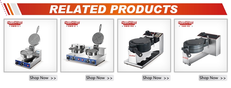 Waffe Maker HWB-RC. - Foshan Nanhai Flamemax Catering Equipment Manufacturer 3