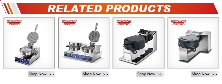 Waffe Maker HWB-RD - Foshan Nanhai Flamemax Catering Equipment Manufacturer 3