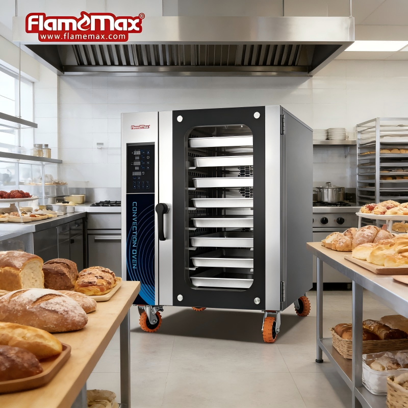 forno a convezione commerciale - Un buon partner per l'attività di panificazione - Foshan Nanhai Flamemax Catering Equipment Manufacturer 1