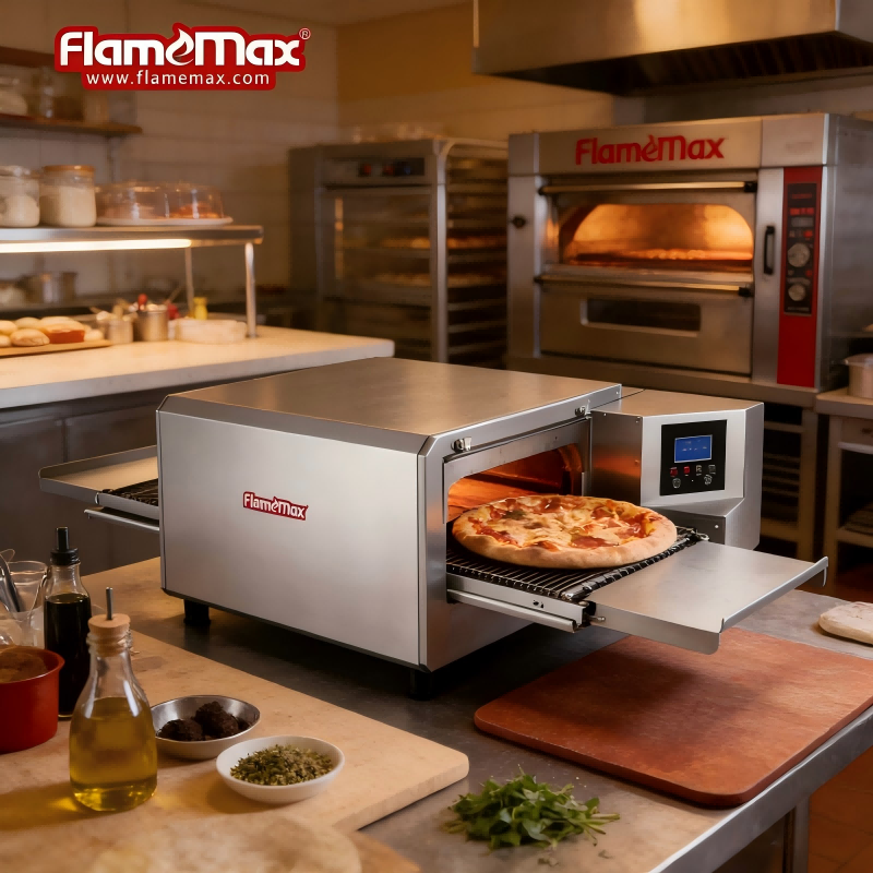 Scalate la vostra attività con forni per pizza a nastro affidabili - Foshan Nanhai Flamemax Catering Equipment Manufacturer 2