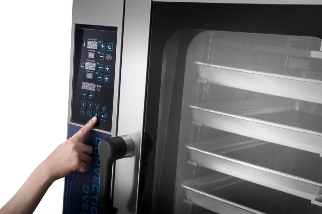 Panneau de commande numérique pour four à convection